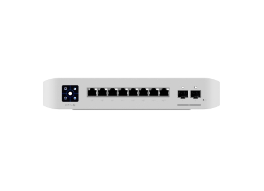 8 x RJ45(6xPoE+,2xPoE++), 2xSFP+, 120W